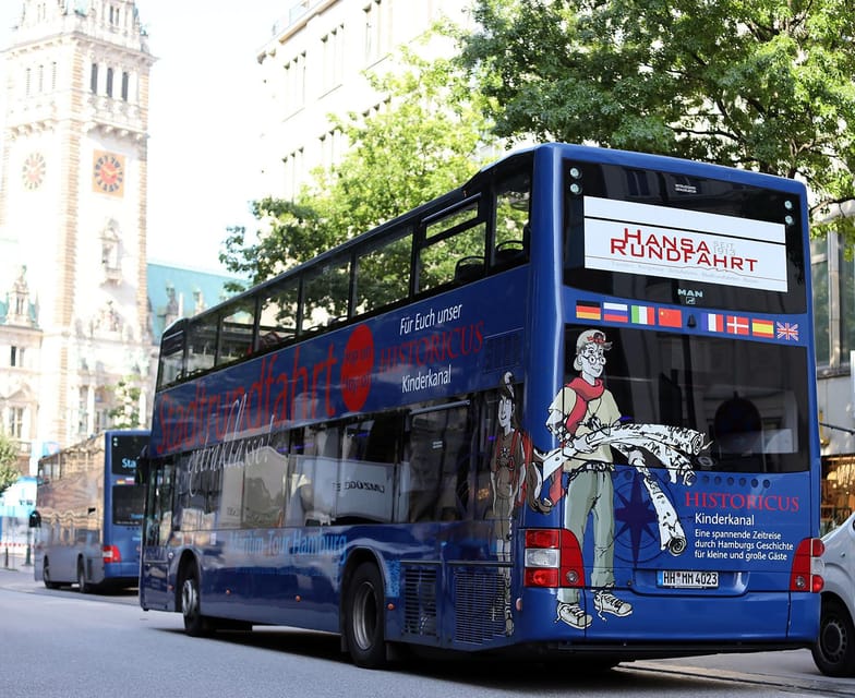 1-Day Hop-on/Hop-off Bus Tour of Hamburg Line D - The 90-minute loop: how to structure your hop-on plan