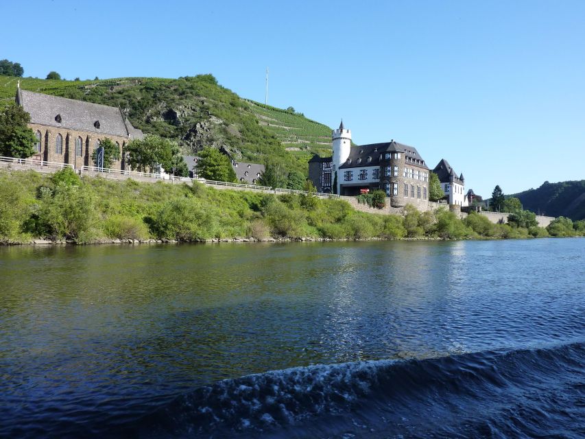2-River Day-trip by boat to Koblenz and return from Alken - Cruising the Moselle to Koblenz, then Seeing Deutsches Eck