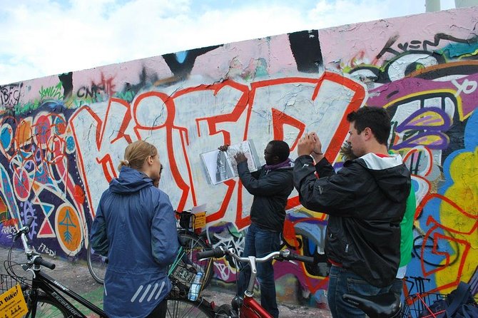 Alternative Berlin Bike Tour - Off the Beaten Tracks in Small Groups - RAW Tempel, the Berlin Wall in the open, and art that spills outside