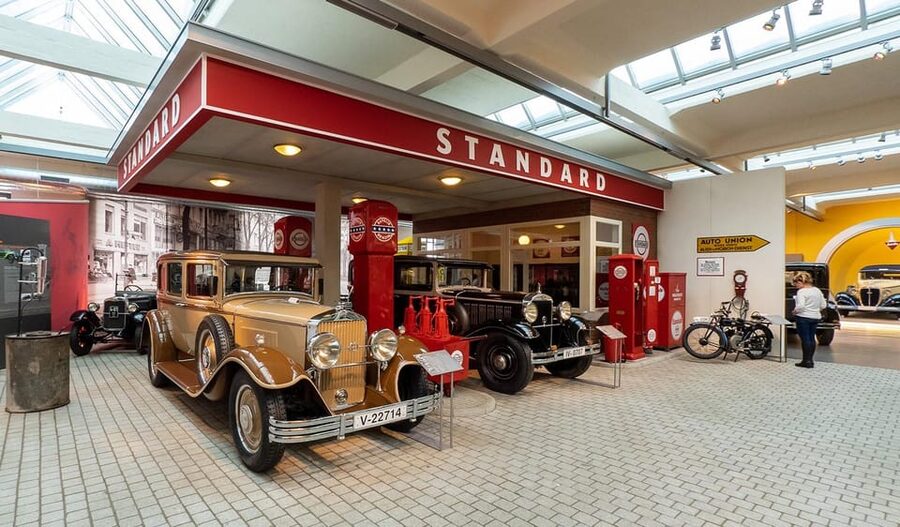 August Horch Museum Entrance Ticket - Racing history, cars in motion, and why the films help