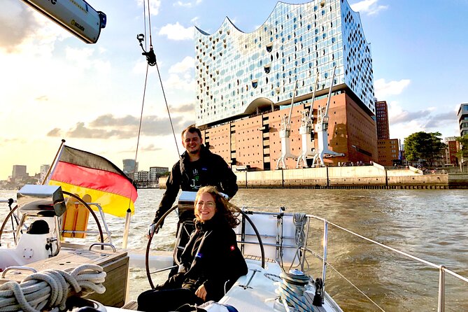 Authentic Sailingtrip "Beyond the Borders of the Port of Hamburg" - Wedel and the harbor boundary cruise, plus the excitement of real shipping traffic