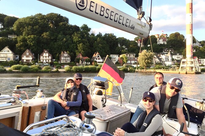 Authentic Sailingtrip "To the Gates of Hamburg" from Wedel - Museumshafen Oevelgönne and the containership watching that feels endless