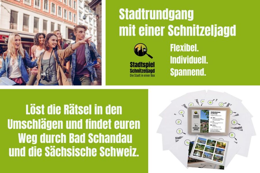 Bad Schandau: Scavenger Hunt through Saxon Switzerland - The box tour system, 11 envelopes, and your personal pace