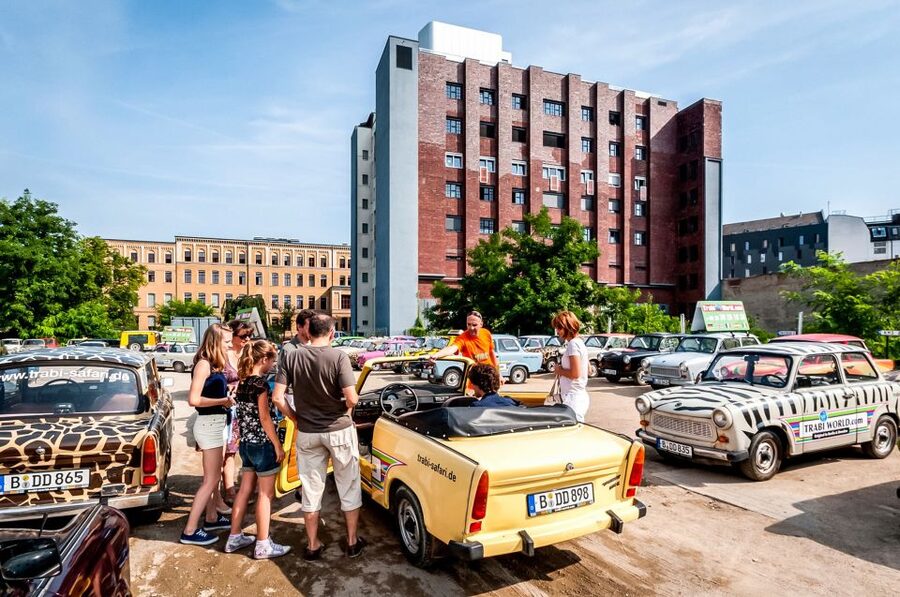 Berlin: 75-minute Trabi Safari - The sights loop: Potsdamer Platz to Checkpoint Charlie