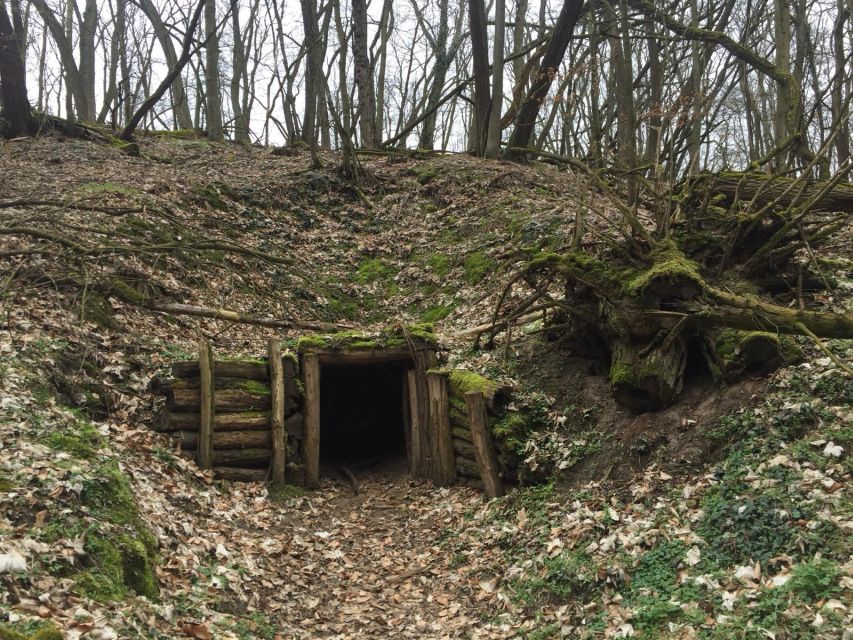 Berlin: Battle for Seelow Heights WW2 tour -Clash of Titans - Standing in German Trench Positions and Tank Obstacle Remnants