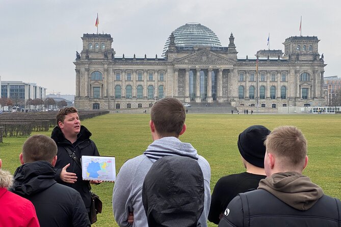 Berlin Battlefield Tour - Operation Berlin 1945 (Small Group) - Reichstag: Hitler’s final moments and banner No. 5