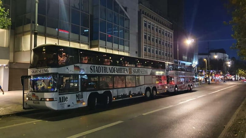 Berlin: Bus Tour by Night with Live Commentary - Key things to know before you ride