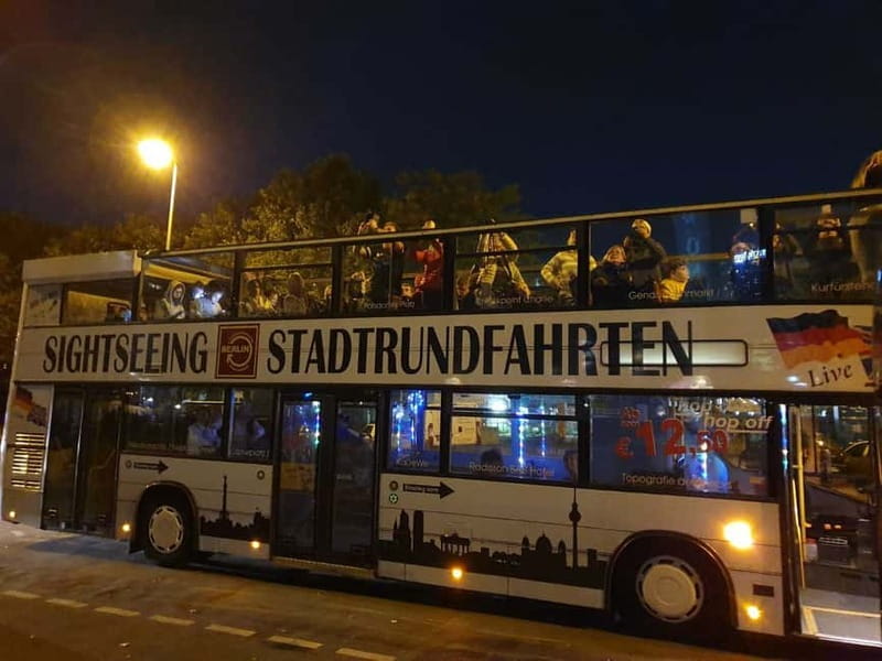 Berlin: Bus Tour by Night with Live Commentary - FAQ