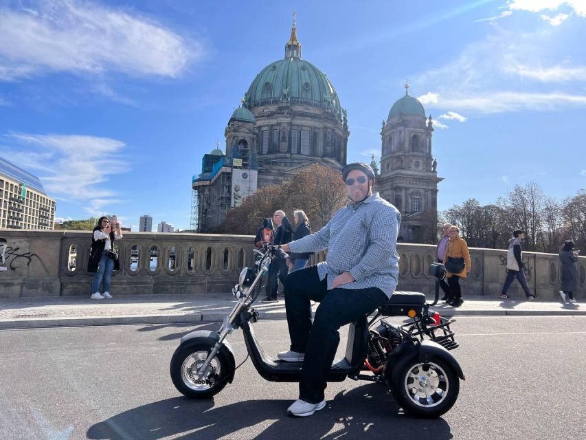 Berlin City: 2 Hour Guided Fat Tire E-Scooter Tour - How the Route Moves, Bike Lanes First, Sidewalks When Needed