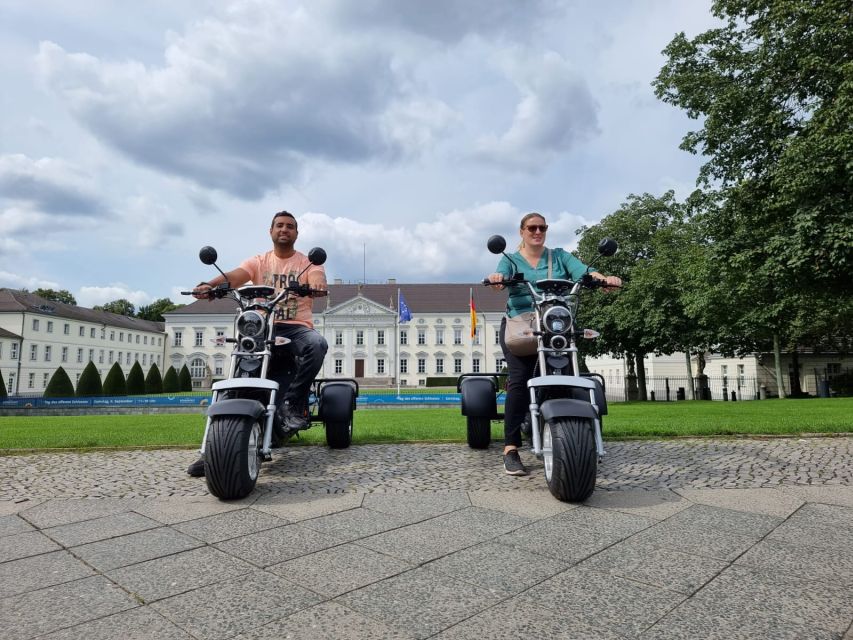 Berlin City: 2 Hour Guided Fat Tire E-Scooter Tour - Holocaust Memorial: Where the Ride Slows in Spirit