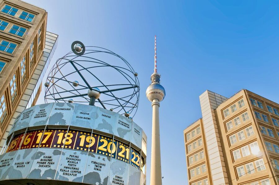Berlin: City Center Walking Tour - World Clock, Red Town Hall, and the Fernsehturm view you can’t fake