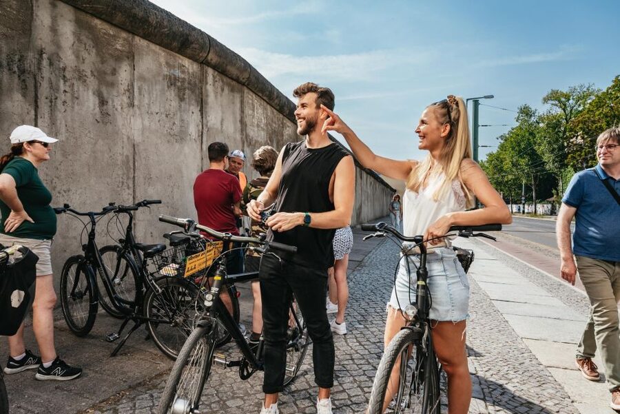 Berlin: Cold War Era History Guided Bike Tour - Getting started at the Berlin on Bike depot near Kulturbrauerei