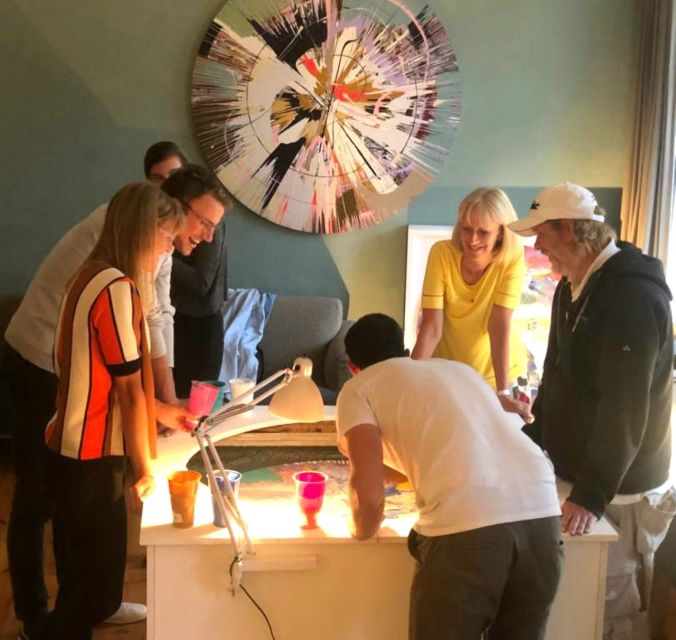 Berlin: Create Your Own Spin Painting at Jans Echternacht - Price and value: what $212 per group really buys you