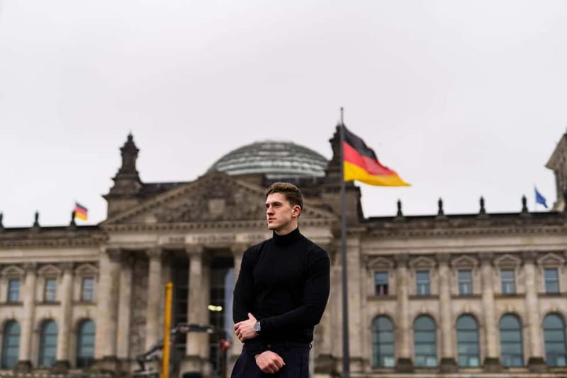 Berlin: Early Morning Private Photoshoot to avoid the Crowd - From the museum area toward the Brandenburg Gate and Reichstag