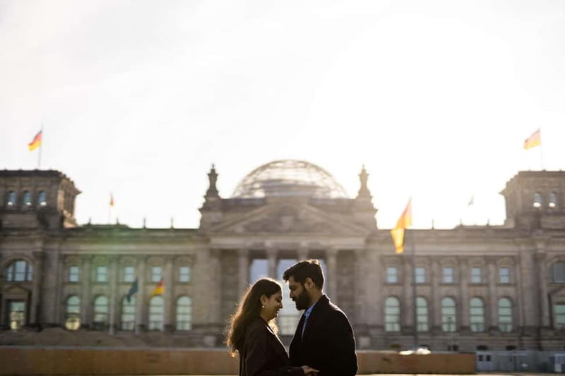 Berlin: Early Morning Private Photoshoot to avoid the Crowd - Meeting at the Polish Institute Berlin: easy start, great sightlines