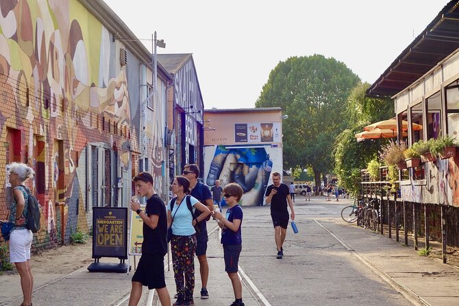 Berlin Food & Cultural Tour: Must-Try German & Berliner Classics - RAW Tempel in Friedrichshain, Street art with a backstory