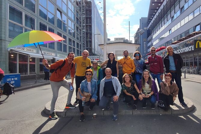 BERLIN FULL in 3.5h (Guide + Headphones) - Checkpoint Charlie and the Gendarmenmarkt contrast: borders and symmetry