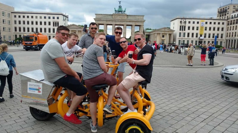 Berlin: Fun Private Guided Sightseeing Tours with Teambikes - Tiergarten and the Soviet War Memorial area, plus quick context breaks