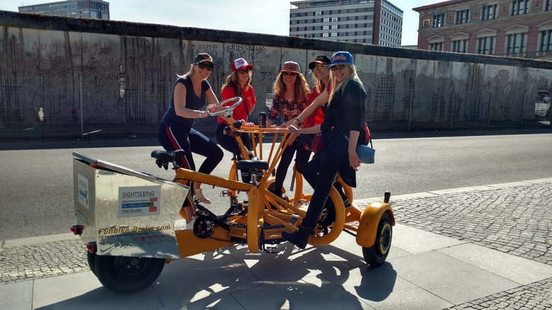 Berlin: Fun Private Guided Sightseeing Tours with Teambikes - Gendarmenmarkt, Bebelplatz, and the Nazi book burning memorial