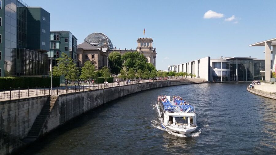 Berlin: Government District around the Reichstag Guided Tour - The German Chancellery stop: where symbolism meets function
