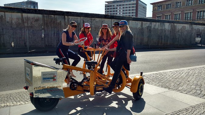 Berlin : Guided Private Sightseeing Tours with Funbikes, Teambikes - Riding Unter den Linden style, then stopping at war memorials