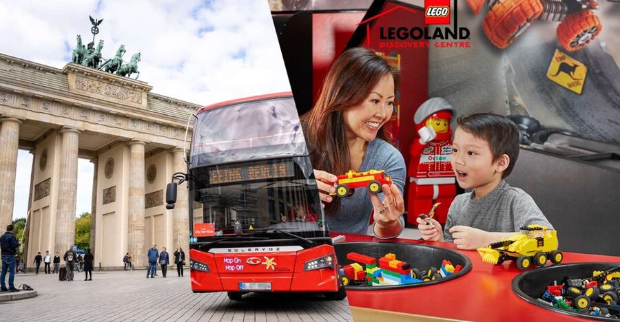 Berlin: Hop-On Hop-Off Bus & LEGOLAND Discovery Centre - LEGO Discovery Centre Meets a 24-Hour Berlin Sightseeing Bus