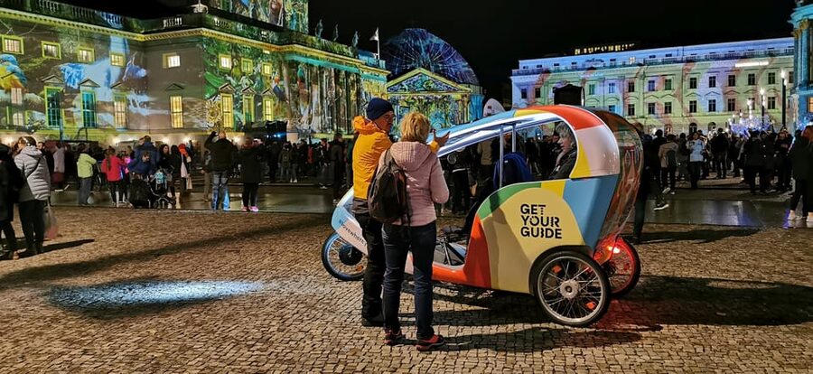 Berlin: Illuminated Berlin by Bike Taxi - Key things to know before you go
