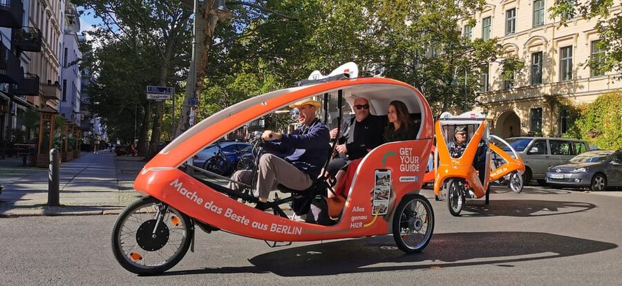 Berlin: Illuminated Berlin by Bike Taxi - Choosing your start: Alexanderplatz to Potsdamer Platz, or the reverse