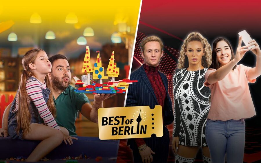 Berlin: LEGOLAND Discovery Centre and Madame Tussauds Ticket - LEGO Berlin City-Style Highlights