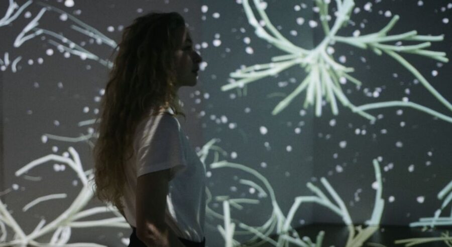 Berlin: Lighthouse of Digital Art Ticket - Choosing the right start time: English or German narration