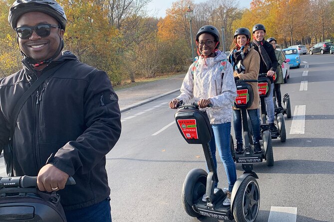 Berlin: One-Hour Segway Signature Tour - The Holocaust Memorial stop, a moment that asks for respect