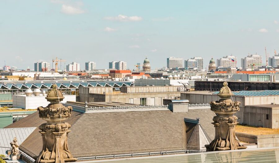 Berlin: Private Reichstag and Glass Dome Tour - Reichstag rooftop terrace: the halfway moment that makes the dome worth it