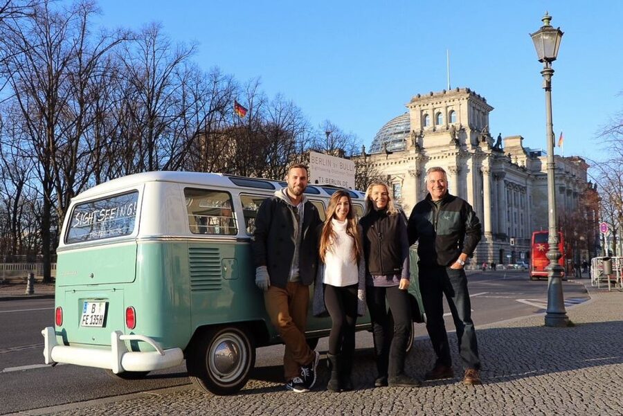 Berlin: Private Sightseeing Tour in Iconic Oldtimer VW Bus - Guides who make Berlin stick, with names you can recognize