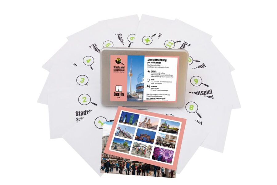 Berlin: Scavenger Hunt Self-Guided Tour - TV Tower viewing time, plus Alexanderplatz momentum
