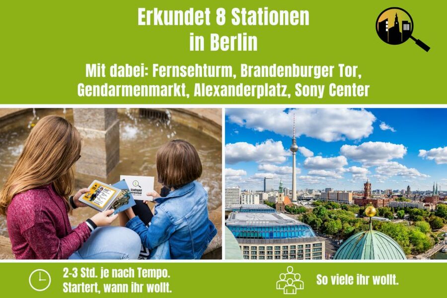 Berlin: Self-Guided Family and School Class Scavenger Hunt - Starting At Alexanderplatz World Clock: Easy Setup, Real Momentum