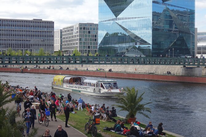 Berlin sightseeing boat tour on the Spree - Reichstag, Federal Chancellery, and government district views that feel different