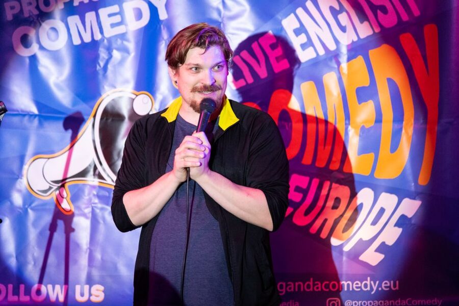 Berlin: The Dark Humor Comedy Show in English Entry Ticket - How the Format Works, Multiple Comics and English Crowd Energy