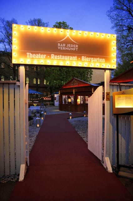 Berlin: Ticket for Bar Jeder Vernunft - Theater & Restaurant - The show itself: chanson, cabaret, theater, and comedy in German