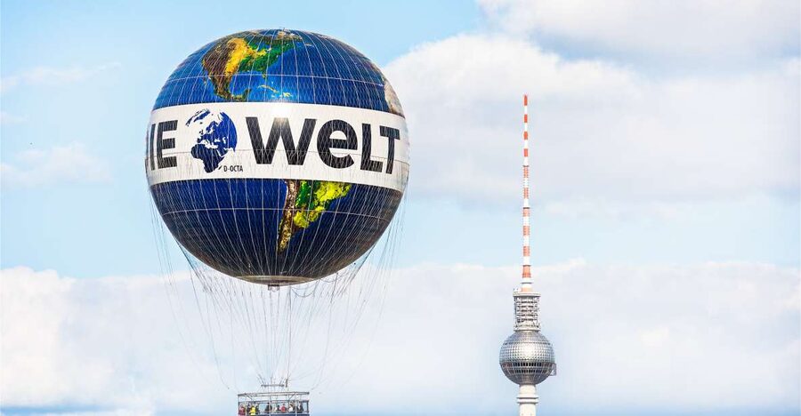 Berlin: Ticket for World Balloon with Perfect View - A tethered balloon ride that still feels like a sky escape