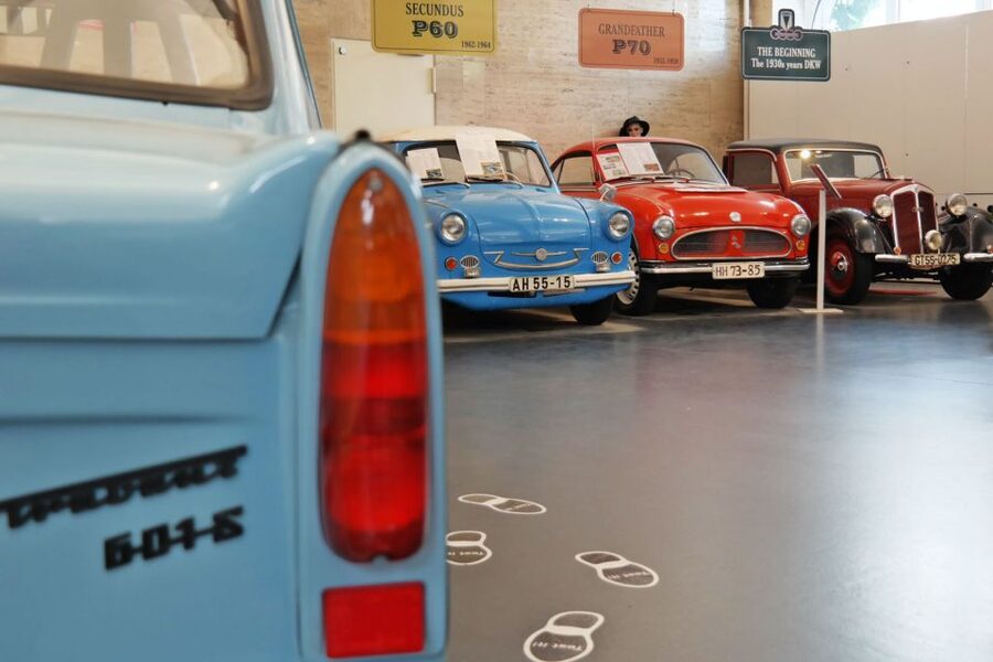Berlin Trabi Museum: Day Ticket - Inside the museum: 14 vehicles you can compare fast