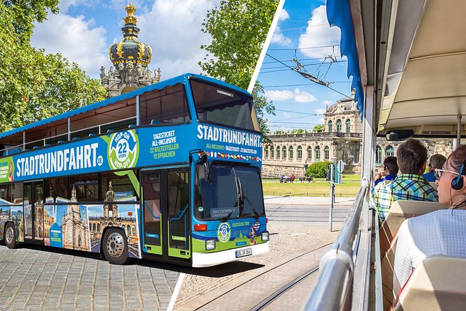 Big city tour hop on hop off 22 stops - Zwinger and the central area: good starting vibes, plus construction headaches