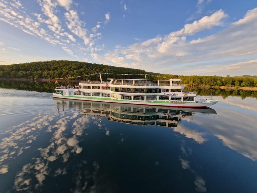 Biggesee: Boat Tour with All-inclusive cake buffet - Inside maritime salons or the sun deck, where the photos happen
