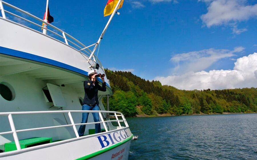 Biggesee: Boat Tour with All-inclusive cake buffet - How the timing feels: the 2:15 to 5:15 flow