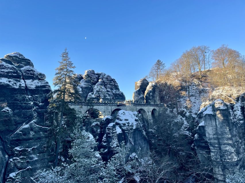 Bohemia & Saxon Switzerland Winter Day Tour from Prague - Lunch at a Local Restaurant: A la Carte Choice and Real Break Time