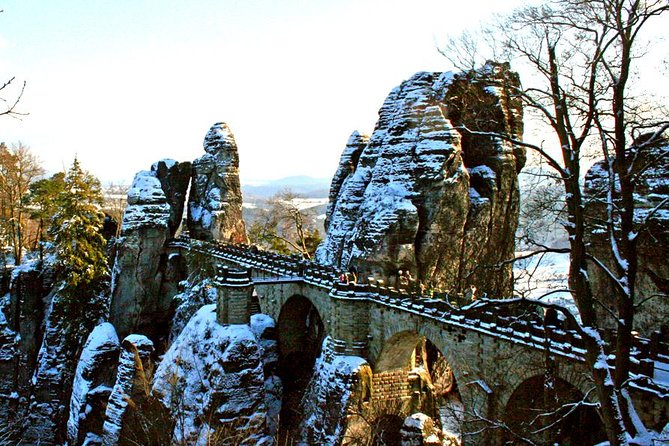 Bohemian and Saxon Switzerland Day Trip All inclusive-Winter Tour - Mezná lunch at a traditional Czech restaurant, with vegetarian options