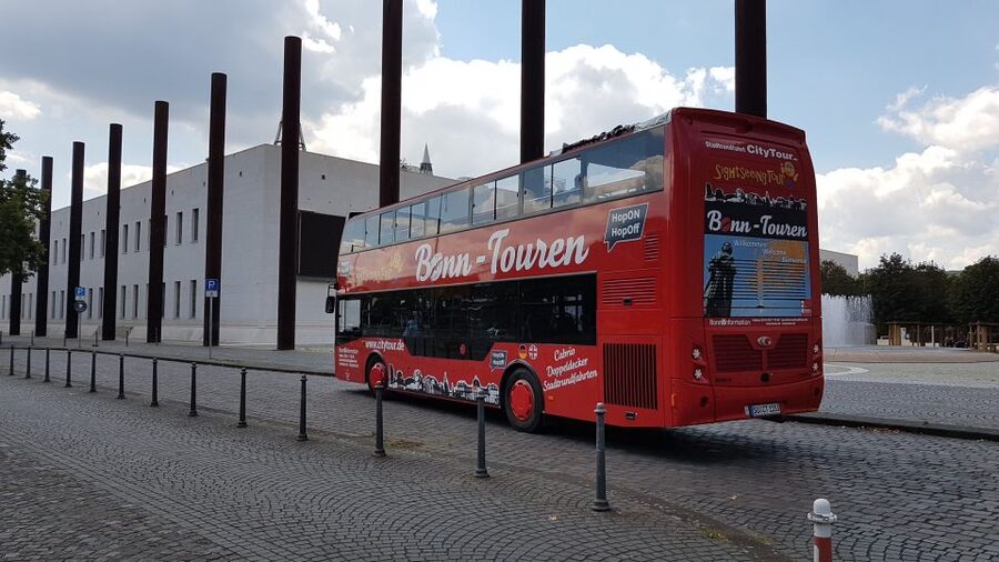 Bonn: 24-Hour Hop-On Hop-Off Sightseeing Bus Ticket - UN Campus, Corporate Bonn, and the Modern Landmarks at WCCB
