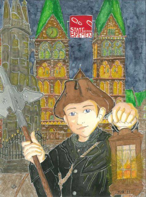 Bremen: Night Watchman Guided Tour for Children (in German) - Meeting at the Bremen Cathedral steps (and why it matters)