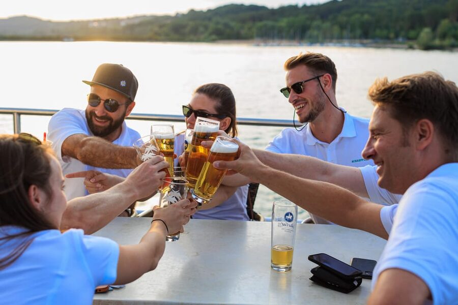 Brombachsee: Ship Tour on the Trimaran "MS Brombachsee" - Choosing your start point, Pleinfeld to Enderndorf
