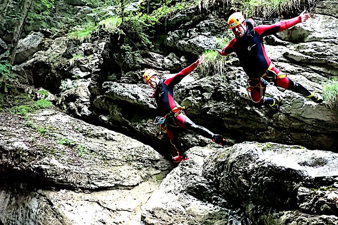 Canyoning Starzlachklamm - Walking to the Canyon Start in a Wetsuit (Plan for It)