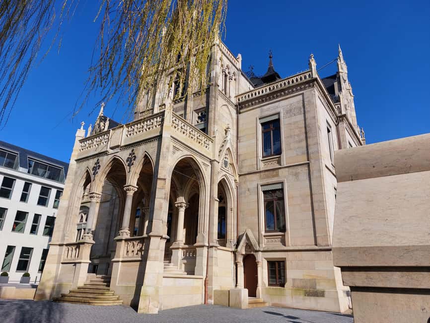 City tour Chemnitz - The castle district: why the story gets calmer